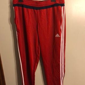 Adidas Red Track Pants